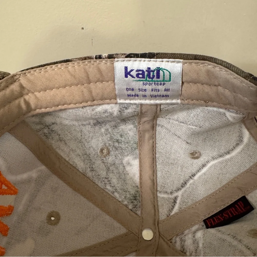 Alabama Shakes Camo & Orange Baseball Cap Dad Hat - Picture 5 of 6